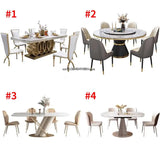 24 Dining Room Table Set Luxury Kitchen Furniture Modern Minimalist Dining Table With 6 Seats Customize Desktop Table And Chairs