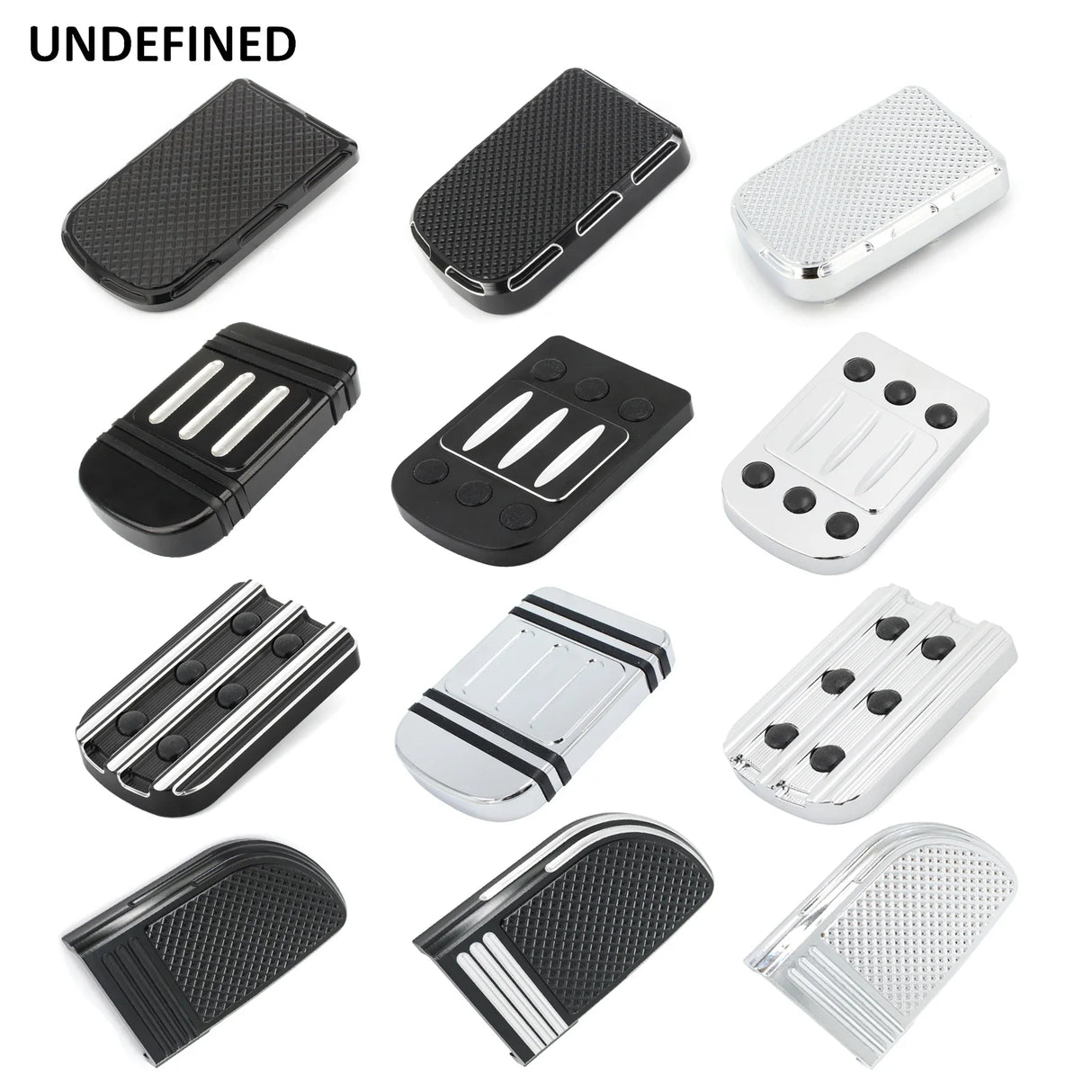 Motorcycle Large Foot Pegs Footrest Brake Pedal Pad Cover For Harley Touring Electra Street Glide Trike Dyna Fat Boy Softail CVO