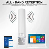 3G 4G LTE Omni Directional Outdoor Antenna Long Range 360° All-Band Reception for Mobile Phone Signal Booster Repeater Accessory