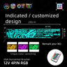 RGB VGA Holder Customize ARGB Horizontal GPU Bracket Video Card Support Graphics Stand Customizable AURA DIY PC Water Cooler CPU