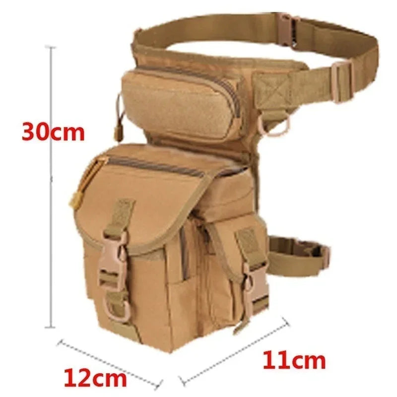 Fishing Bags Rod Holder Backpack for Men Waterproof Pouch for Fishing Storage Cross Body Sling Bag Military Outdoor Lure Bag