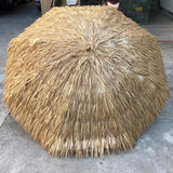 200x220cm Tiki Umbrellas Simulated Thatch Patio Beach Umbrella Garden Pool Backyard Parasol Hawaiian UV Protect Tilt Sunshades