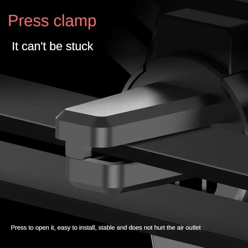 Car Phone Holder Gravity Car Holder Air Vent Clip Mount Mobile Cell Stand Smartphone GPS Support for IPhone 13 12 Xiaomi Samsung