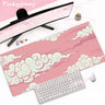Pink Cherry Blossoms Mousepad Home Computer Table Large Pc Mouse Pad Art Sakura Keyboard Mause Rug Desk Mat Office Accessories