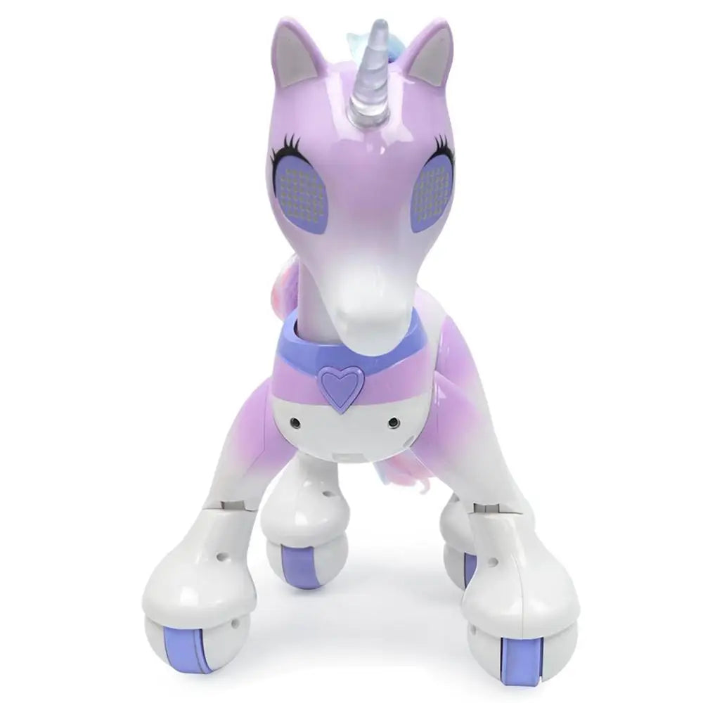 KaKBeir Creative Remote Control RC Horse Unicorn Robot Cute animal Intelligent Induction Electric Model Pet robotics Kids toys