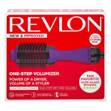 Revlon One-Step Ceramic Hair Dryer & Volumizer Hot Air Brush Purple