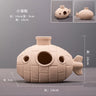 Clay Aquarium Decoration Ceramics Fish Tank Landscaping Shrimp Shelter Spawning Tank Breeding House Cave Pottery Pot Ornaments