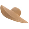 Lawliet 7.1''/18cm Foldable Oversized Huge Wide Brim Sun Beach Straw Hats Wedding Womens Floppy Party Dressy A330