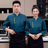 Hotel Chef Uniform Restaurant Chef coat Professional Clothes Cooking Waiter Coat Outfit Kitchen Work Chef Jackets custom logo