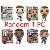 Pop Messi 10 Ronaldo 7 Mbappe 7 Neymar 20 Football Stars Decoration Action Figure Collection Model Birthday Toys Christmas Gifts