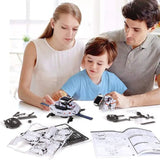 6 in 1 Science Experiment Solar Robot Toy DIY Assembling Learning Tool Education Robots Technological Gadgets Kit for Kid