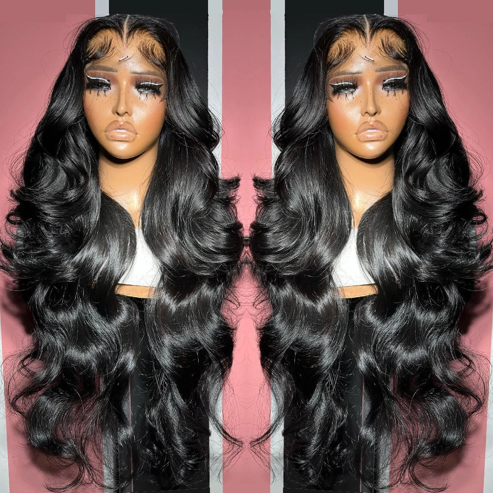 13x4 Body Wave HD Lace Frontal Wig Human Hair Brazilian 13x4 Transparent Lace Frontal Body Wave 4x4 Glueless Wigs for Women