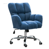 Nordic velvet Office Chairs Home Backrest Computer Chair Modern Office Furniture Dormitory Lifting Rotate Lazy Sofa Gaming Chair