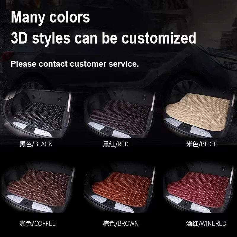 For Dacia Jogger RJI 2021 2022 2023 Car Floor Mats Leather Mat Covers Floors Tapete De Carro Car Accessories Interior Tapestry