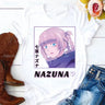 Yofukashi No Uta T Shirt Women Call of the Night Manga Tshirt Graphic Tee Cute Nanakusa Nazuna T-shirt Female Girls Tee Tshirt