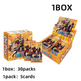 One Piece Collection Cards Box Booster Pack Anime Luffy Zoro Nami Chopper TCG Game Playing Game Cards