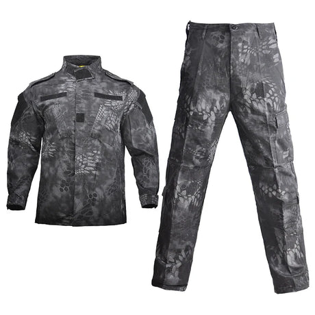 Combat Military Uniform Camo Tactical Suit Safari Men Army Special Forces Coat Pant Fishing Camouflage Militar Hunting Clothes