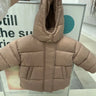 MILANCEL Winter Kids Parkas Korean Style Girls Fur Coat Hooide Boys Thicken Outerwear