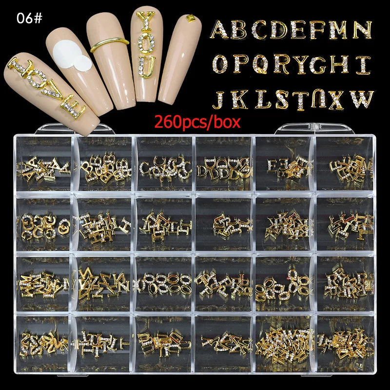 2800pcs Luxury Shiny Diamond Nail Art Rhinestones Crystal Decorations Set AB Glass 1pcs Pick Up Pen In Grids Box 21 Shape