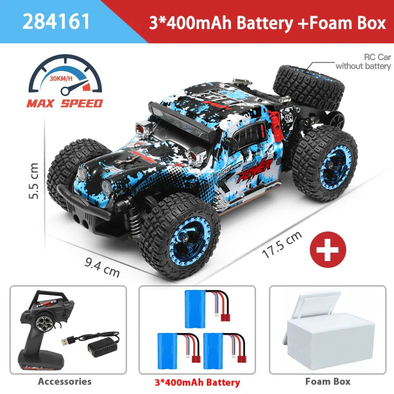 WLtoys 1:28 284131 284161 2.4G Racing Mini RC Car 30KM/H 4WD Electric High Speed Remote Control Drift Toys for Children Gifts