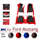 Car floor mats for Ford Mustang 2011 2012 2013 2014 Custom auto foot Pads automobile carpet cover