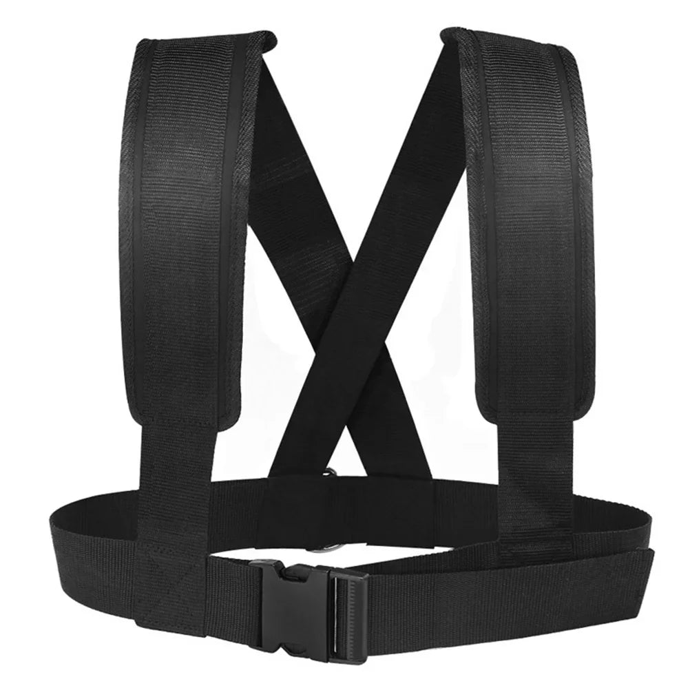 Sled Weight Resistant Band Reaction Strap Sports Training Support Running Belt Bearing