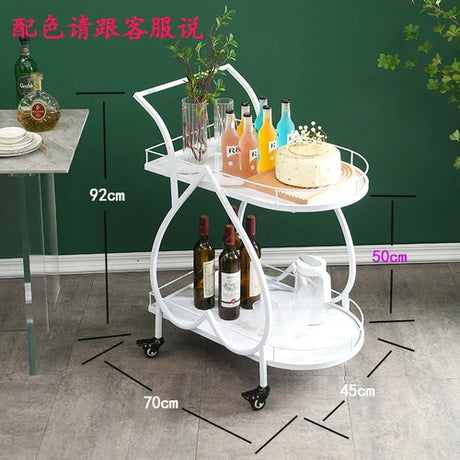 Mobile Kitchen Islands Trolleys Cart Food Drinks Garden Utility Cart Trolley Rolling Serving Vestidores Salon Furniture SQC