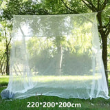 Camping Mosquito Net Indoor Outdoor Insect Tent Travel Repellent Tent Insect Reject 4 Corner Post Canopy Curtain Bed Hanging Bed