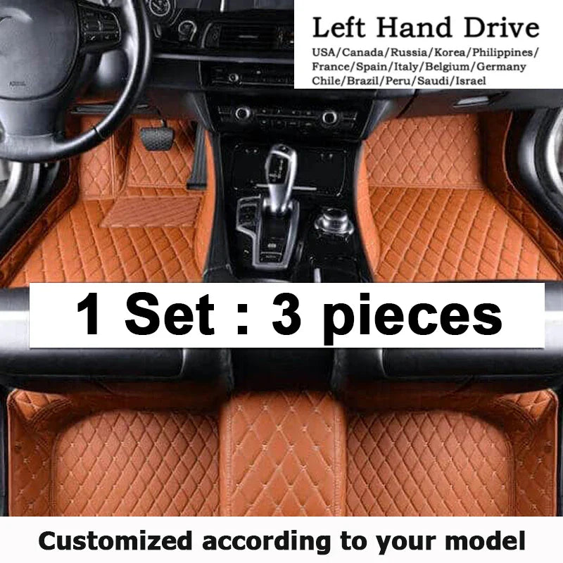 Car Floor Mats For Nissan Versa Note 2014~2023 E12 Anti-dirt Pads Car Mats Full Set Dirt-resistant Pad Car Accessories Interior