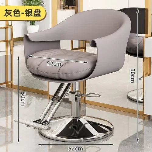 Portable Barbershop Barber Chair Beauty Salon Comfort Luxury Barber Chair Hairdressing Design Silla De Barbero Salon Furniture