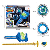 Infinity Nado 3 Athletic Series-Super Whisker Spinning Top Gyro With interchangeable Stunt Tip Metal Ring Launcher Anime Kid Toy