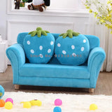 Children's Sofa Mini Korean Cartoon Strawberry Small Sofa Baby Room Decoration Sofa Cartoon Double Chair