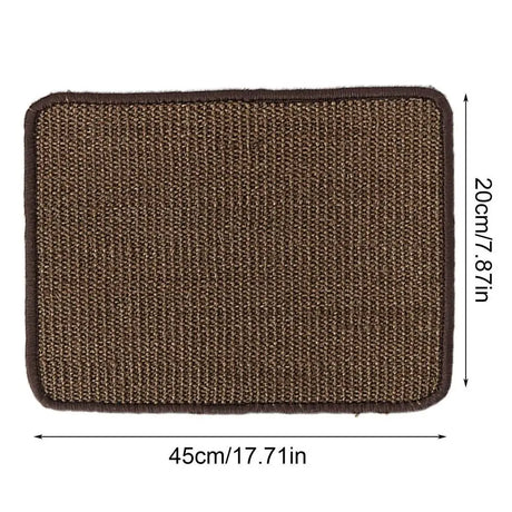 Cat Scratch Mat Natural Sisal Cat Scratcher Mat Scratching Posts For Indoor Cats Protector Furniture Sofa Corner Couch Carpet