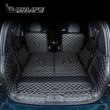 For GAC Trumpchi GS8 2021 2022 2023 2024 Accessories Car Boot Mat Rear Trunk Liner Cargo Leather Tray Protector Accessories Mats