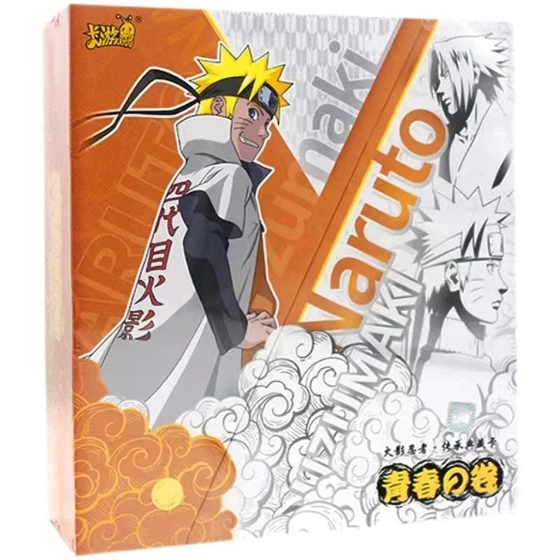 Original Naruto Collection Cards Full Set Booster Box Kayou Uzumaki Uchiha Playing Game Cartas Christmas Gift