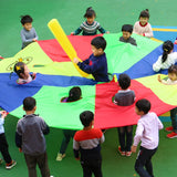 Kids Whack A Mole Game Rainbow Umbrella  Kindergarten Outdoor Fun And Sports Paracaidas Toy Buiten Speelgoed Voor Kinderen