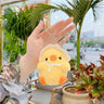 8-10cm Cute Little Yellow Chicken Pendant Plush Toy Doll Net Red Chick Mini Bag Pendant Keychain Doll Plush Toy Doll