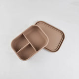 Silicone Food Container Portable Bento Lunch Box Microware Home Kitchen Outdoor Food Storage Containers Box