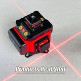 Laser Level Red Line Self Leveling 360 Horizontal And Vertical Super Powerful 8/12/16 Lines Laser Level with Rotaty Base