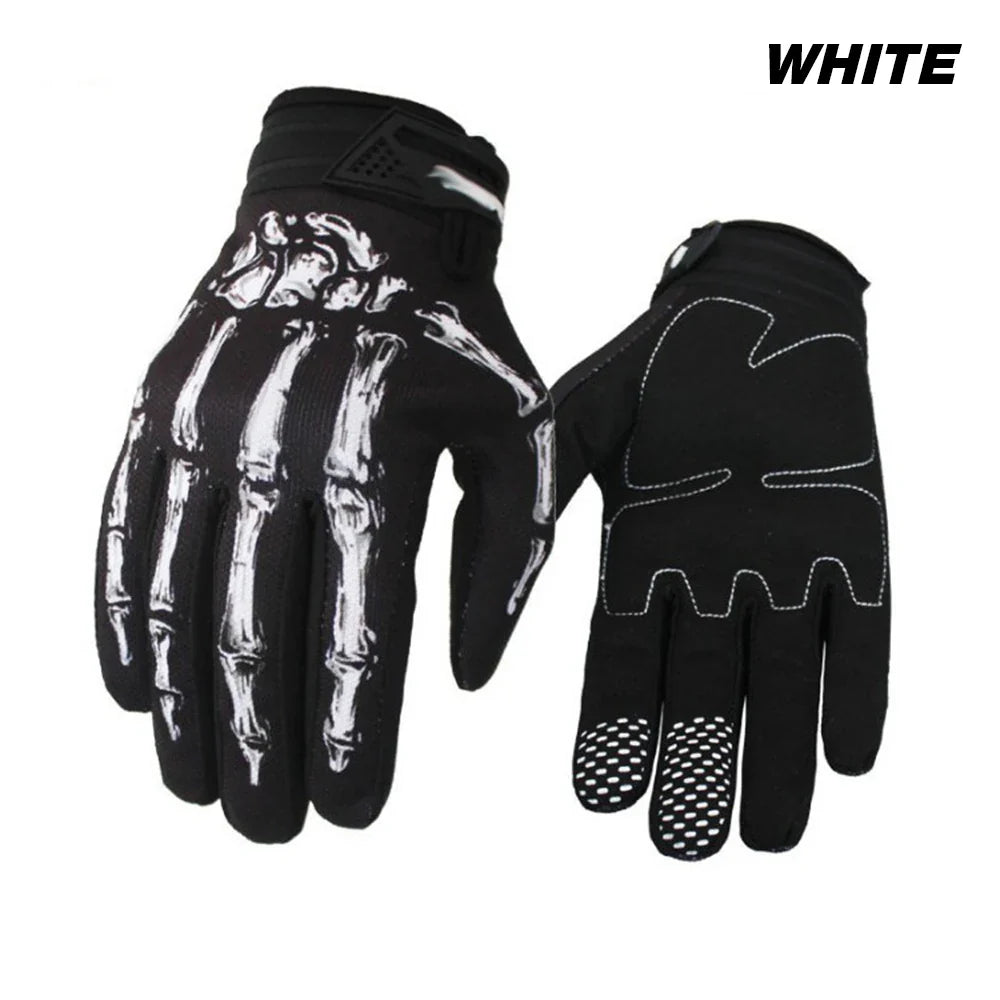 Touchscreen Non-Slip Skeleton Motorcycle Gloves for Men and Women Joker Gloves for Cycling Dirt Bike Mountain Bike and Riding