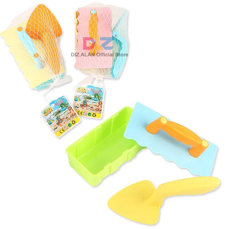 Sand Snow Tools Sets Garden Toys Kids Sand Snow Mold Children Summer Toys For Seaside Beach Play Sand Snow Winter Toy