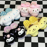 Sanrio HelloKitty Melody Kuromi Kawaii Plush Toys Slipper Home Dormitory Slippers Anime Accessories Christmas Gifts