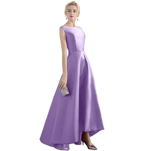 Satin Elegant Long Prom Evening Guest Summer Dresses For Women 2022 Sexy Host Wedding Bridesmaid Party Ball Gown Maxi vestidos