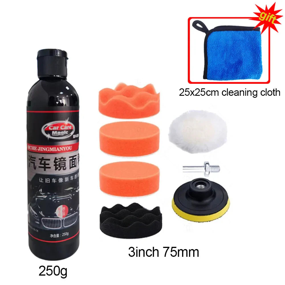 Car Ceramic Paint Coating Agent Quick Detail Wax Hydrophobic Scratch Remover Car Polishing Clean Restoration 6 In 1 Paint Care