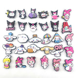 30kinds of Aoger Sanrio Shoe Charms for Clogs Sandals Decoration Shoe Accessories Charms