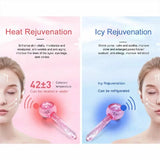 Face Massager Ball Cooling Ice Roller Skin Care Roller for Face Neck Body Tighten Skin Reduce Puffiness Beauty Tool