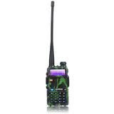 Baofeng UV-5R Dual Band Walkie Talkie VHF 136-174MHz UHF 400-520MHz 128Ch 5W FM Portable Two Way Radio with Headset