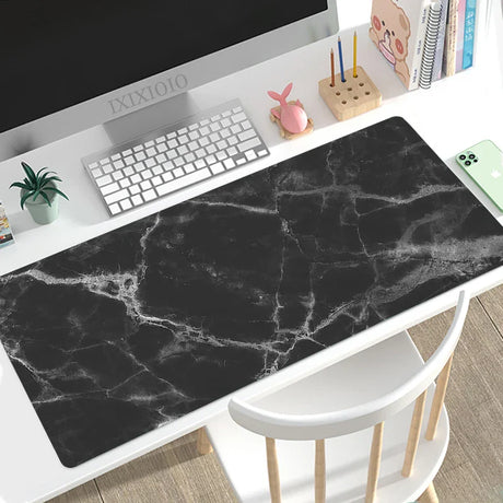 Mouse Pad Gamer Fashion Marble XL Computer Home Large Mousepad XXL Mechanical Keyboard Pad Non-Slip Office Accessories Mice Pad