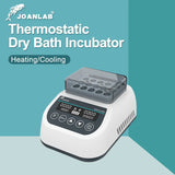 JOANLAB Portable Mini Thermostatic Dry Bath Incubator Lab Heater With Heating Block For 0.2/0.5/1.5/2ml Centrifuge Tube