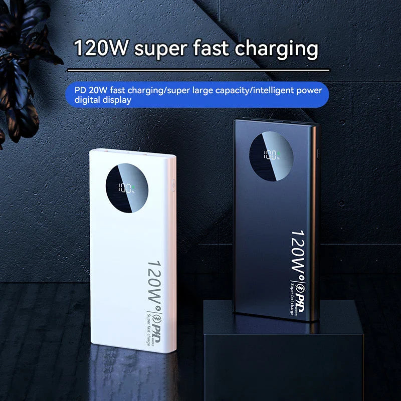 Xiaomi 120W Super Fast Charging 50000mAh Thin and Light Power Bank Cell Phone Accessories External Battery Free Shipping